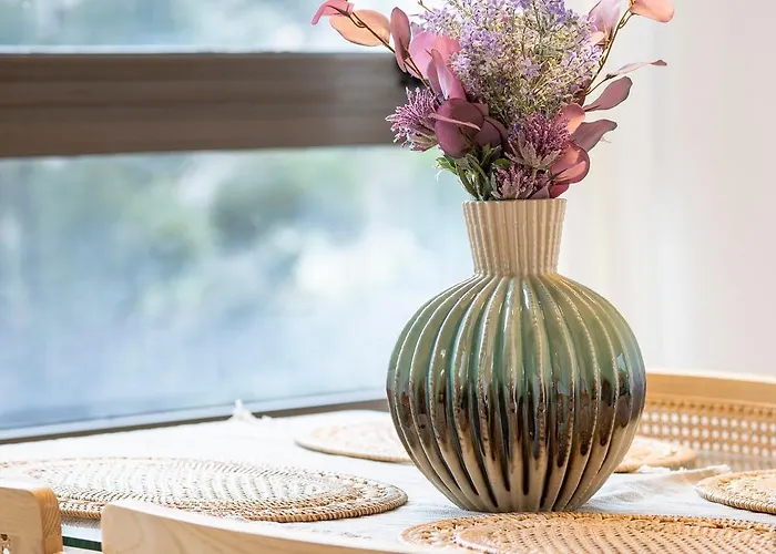 Coqueto Con Piscina Y Parking By 아파트 *