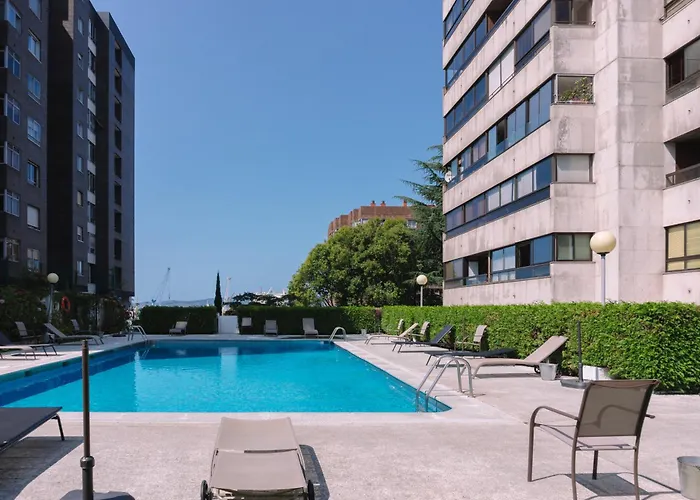 Apartmán Coqueto Con Piscina Y Parking By